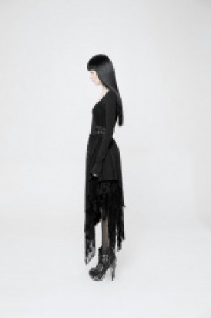  Punk Knitted Decadent Dress Punk Rave WQ-368LQF/BK -  