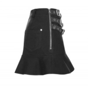  PUNK Short Skirt Punk Rave WQ-370BQF/BK -  