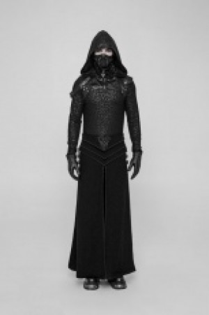  Gothic Retro Jacquard Skirt Punk Rave WQ-371BQM/BK -  