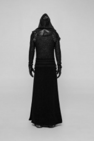  Gothic Retro Jacquard Skirt Punk Rave WQ-371BQM/BK -  