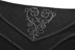  Gothic Retro Jacquard Skirt Punk Rave WQ-371BQM/BK -  