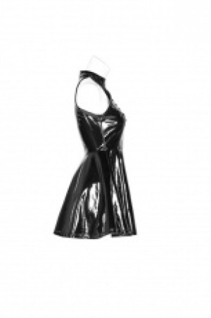  Punk Midnight Seduction Sleeveless Miniskirt Punk Rave WQ-374LQF/BK-BRI -  
