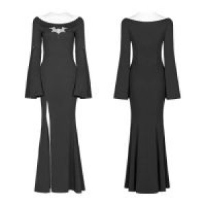  Gothic Bat Code Dress Punk Rave WQ-376LQF/BK -  