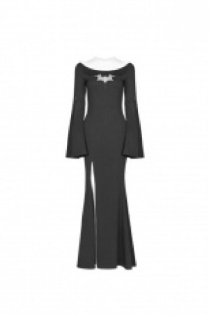  Gothic Bat Code Dress Punk Rave WQ-376LQF/BK -  