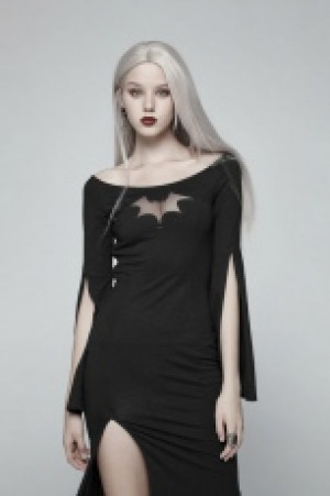  Gothic Bat Code Dress Punk Rave WQ-376LQF/BK -  