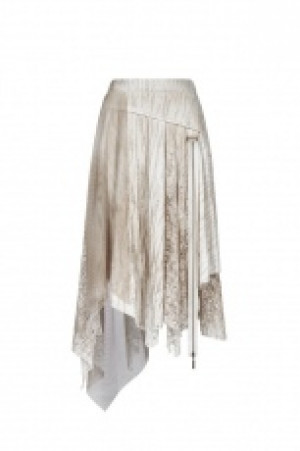  Steam Punk Half Skirt Punk Rave WQ-381BQF/WH -  