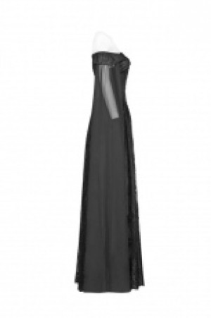  Victoria Long Dress Punk Rave WQ-383LQF/BK -  