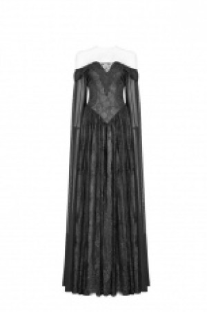  Victoria Long Dress Punk Rave WQ-383LQF/BK -  