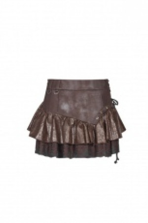  Steampunk Miniskirts Punk Rave WQ-385BQF/CO -  