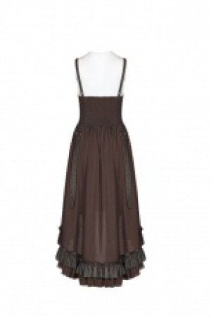  Steampunk Pleated Dress Punk Rave WQ-390LQF/CO -  