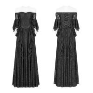  Gorgeous Victorian Dress Punk Rave WQ-391LQF/BK -  