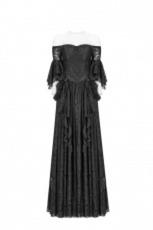  Gorgeous Victorian Dress Punk Rave WQ-391LQF/BK -  