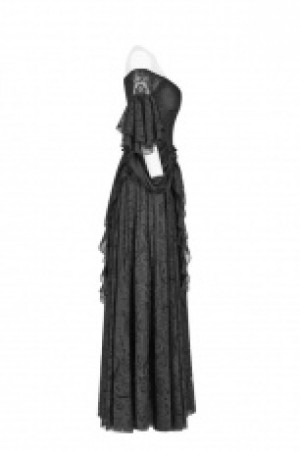  Gorgeous Victorian Dress Punk Rave WQ-391LQF/BK -  