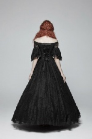  Gorgeous Victorian Dress Punk Rave WQ-391LQF/BK -  