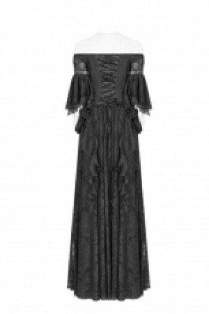  Gorgeous Victorian Dress Punk Rave WQ-391LQF/BK -  