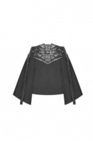  Punk Girdle Half Skirt Punk Rave WQ-392BQF/BK -  