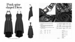  Punk spine shaped Dress -  9
