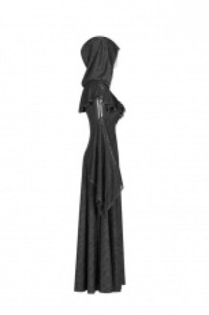  Sexy Goth Dress Punk Rave +WQ-401LQF/BK -  