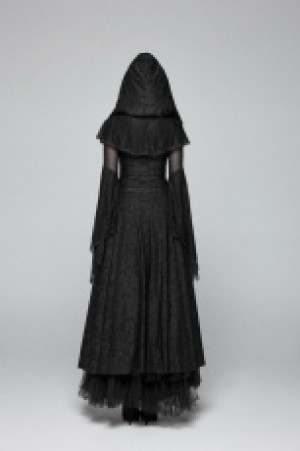  Sexy Goth Dress Punk Rave +WQ-401LQF/BK -  