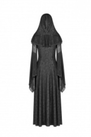  Sexy Goth Dress Punk Rave +WQ-401LQF/BK -  