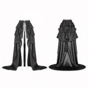  Gothic Palace Floor-length Skirt Punk Rave WQ-407BQF/BK -  