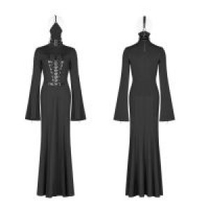  Dark Punk Dress Punk Rave WQ-409LQF/BK -  