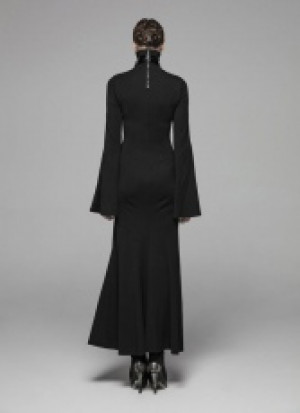  Dark Punk Dress Punk Rave WQ-409LQF/BK -  