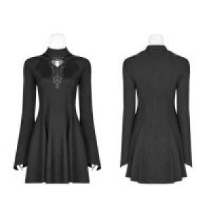  Gothic Hollow-out A hem Pendulum Dress Punk Rave WQ-412LQF/BK -  