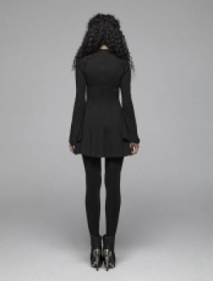  Gothic Hollow-out A hem Pendulum Dress Punk Rave WQ-412LQF/BK -  