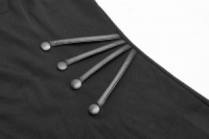  Sexy Punk Skinny Dress Punk Rave WQ-416LQF/BK -  