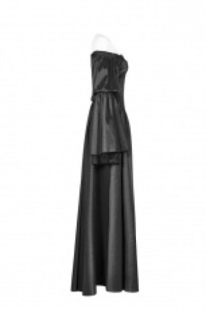  Victorian Dresses Punk Rave WQ-419LQF/BK -  