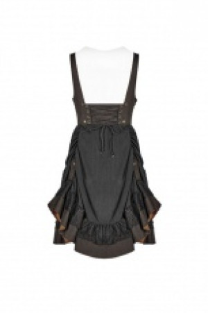  Steam Punk Lolita Dress Punk Rave WQ-424LQF/BK-CO -  