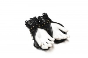  Steampunk Glove Punk Rave WS-242SSF/BK -  