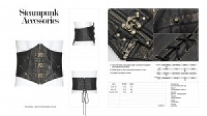  Steampunk Accessories Punk Rave WS-304YDM/BK-GD -  