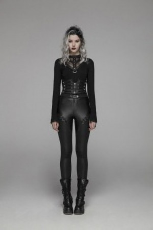  Punk Handsome Corset Punk Rave WS-306YDF/BK -  