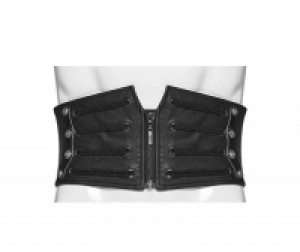  Punk Handsome Corset Punk Rave WS-306YDM/BK -  