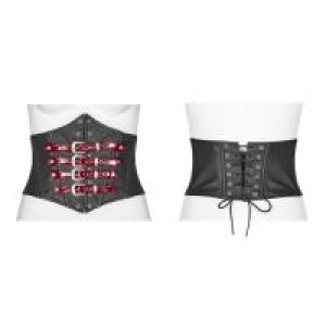  PUNK Corset Punk Rave WS-310YDF/SI-RD -  
