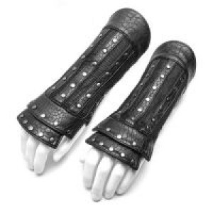  Chinese Style Plate Gloves Punk Rave WS-314SSM/BK -  
