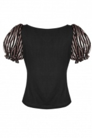 Steampunk Brooch Short Sleeve T-shirt Punk Rave WT-489TDF/CO -  