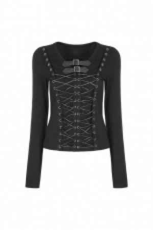  Punk Long Sleeve T-shirt -  1