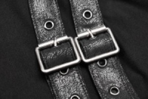  Punk Turtleneck Metal T-shirt Punk Rave WT-543TCF/BK -  