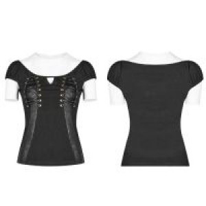  Steampunk Corns Short Sleeve T-shirt Punk Rave WT-555TDF/BK -  