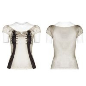  Steampunk Corns Short Sleeve T-shirt Punk Rave WT-555TDF/WH -  