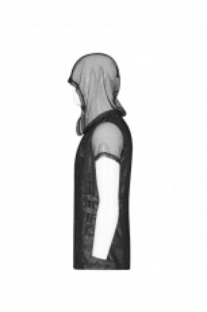  Punk Print Short Sleeve Hooded T-shirt Punk Rave WT-560TDM/BK -  