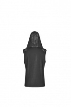  Punk Sleeveless T-shirt Punk Rave WT-564BXM/BK -  