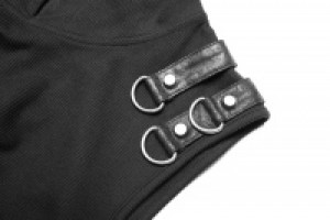  Punk Sleeveless T-shirt Punk Rave WT-564BXM/BK -  