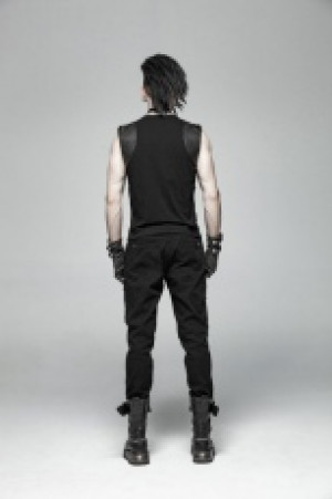  Punk Personality Skeleton Vest Punk Rave WT-565MJM/BK -  