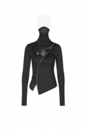  Punk Dark Turtleneck T-shirt Punk Rave WT-570TCF/BK -  