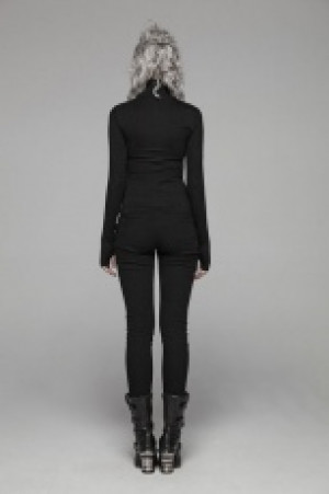 Punk Dark Turtleneck T-shirt Punk Rave WT-570TCF/BK -  