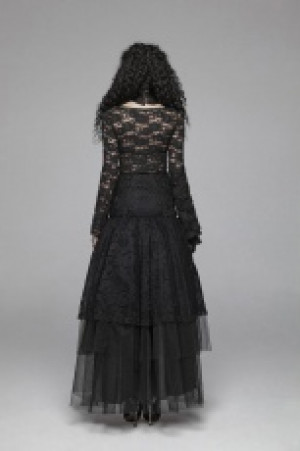  Sexy Perspective Gothic T-shirt Punk Rave WT-573TCF/BK -  